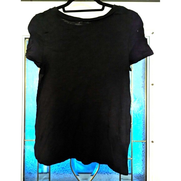 The Rolling Stones retro Shirt Adult Size Small Black Band Tee Graphic Women’s - Picture 5 of 5